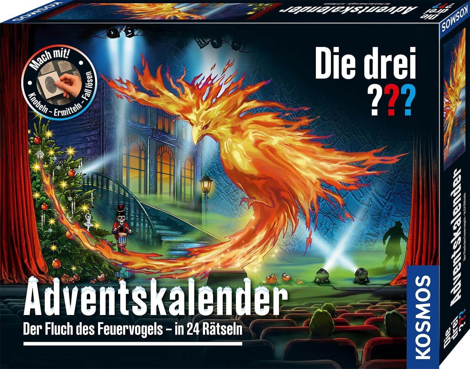 Die drei??? Adventskalender 2026 van oCreon