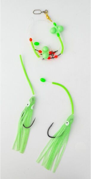 Fladen Rattle Octopus Rig-Luminous