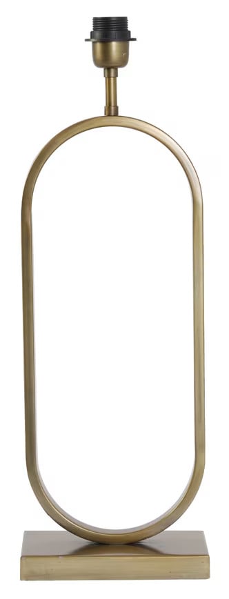 Light & Living Tafellamp Jamiri Antiek Brons Hoogte: 55 cm