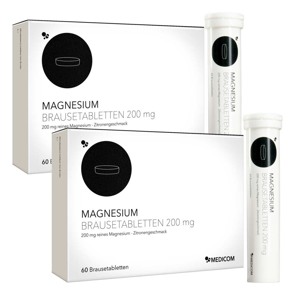 MEDICOM Pharma GmbH Magnesium Brausetabletten 200 mg 16622028