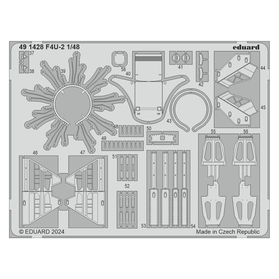 Eduard F4U-2 1/48 MAGIC FACTORY (491428)