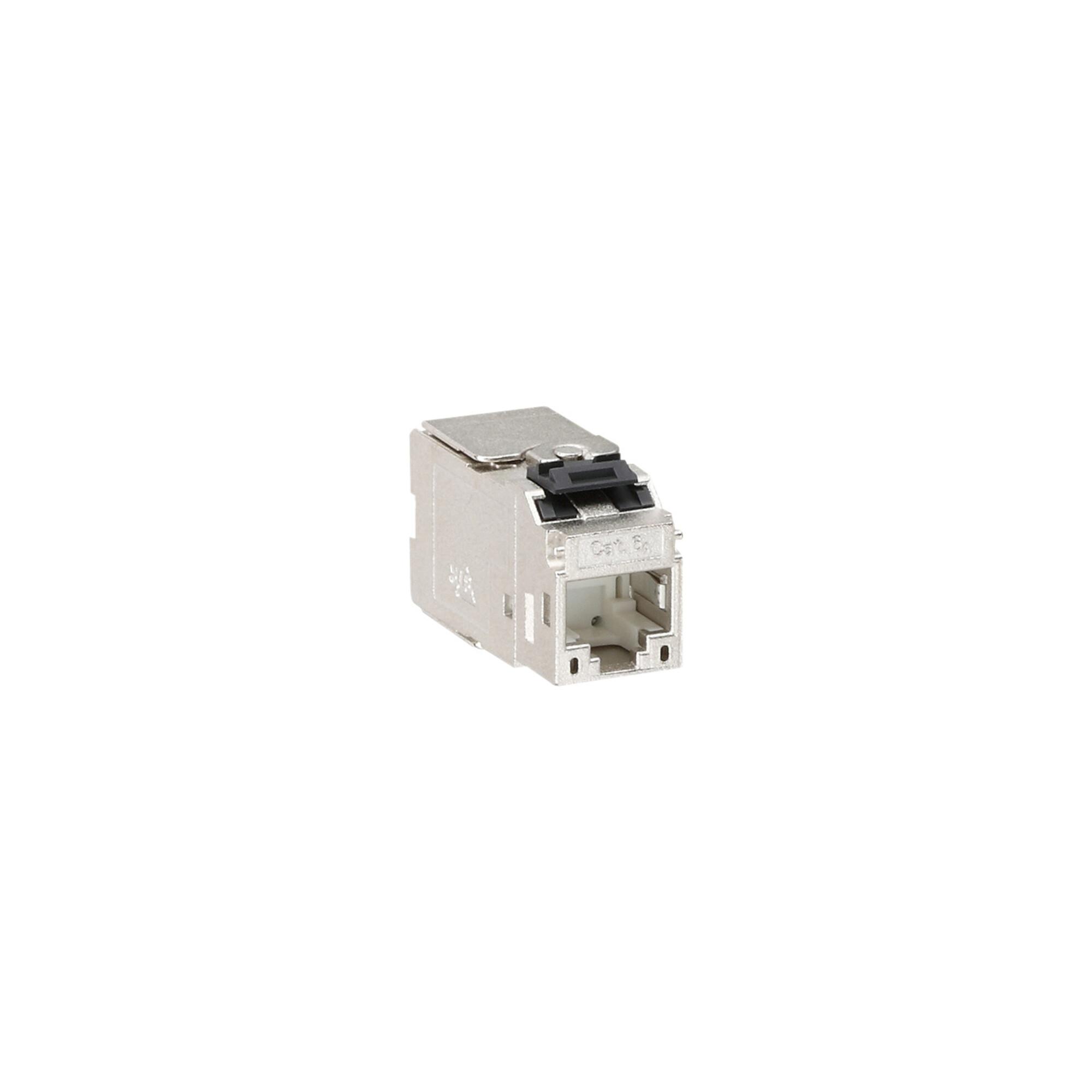 Gira Modular Jack RJ45 Cat6A Buchse m.Staubschutz 574000)