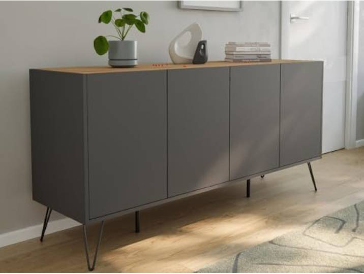 Magnolia Home Kommode Maxim 155cm stehend 4 Türen