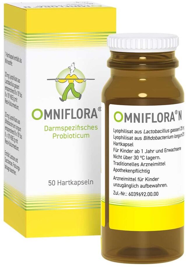 Omniflora N – Probiotika Kapseln für die Darmflora