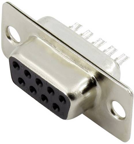 Connfly DS1033-15FBNSISS-CT D-SUB Buchse 180° Polzahl: 15 Löten