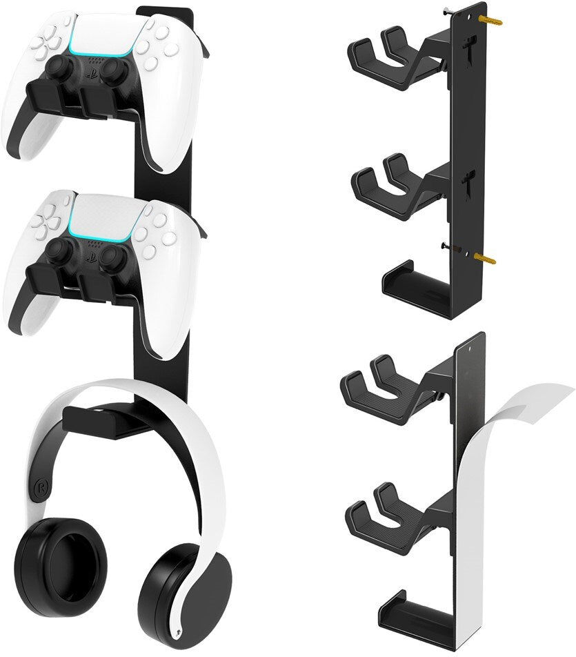 TABLETCOVERS.DK Væghængt Stander til Controllers / Headsets - Sort