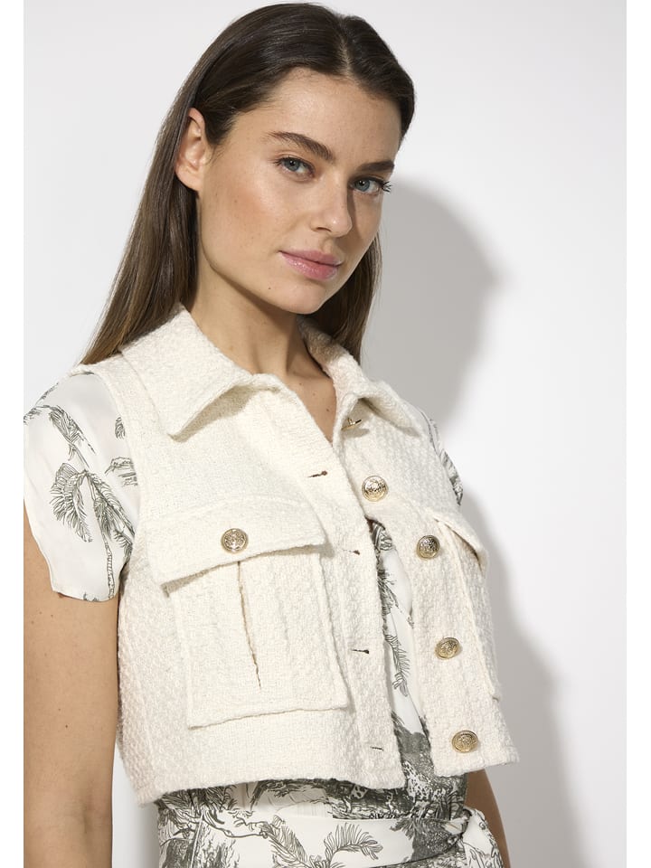 More & More Weste in Creme - 36