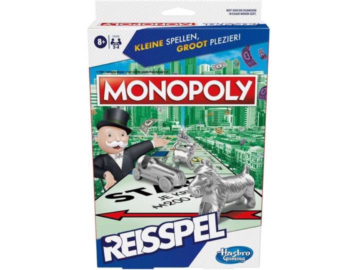Hasbro Monopoly Reis - Bordspel - Voor 2 tot 6 spelers - Vanaf 8 jaar