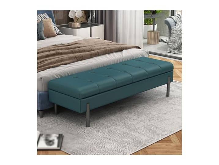 CHICKEN Tritthocker Schlafzimmer Bett Ende Hocker Vorderseite Lagerung Schrank Kleidung Wohnzimmer Lange Sofa Schlafzimmerbank(B)