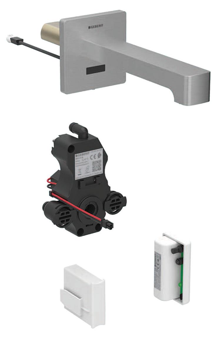 Geberit 116276SN1 Brenta WT-Arm.,Wandmontage, Generator