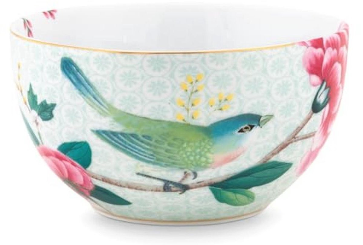 Witte Kom Blushing Birds Collectie 12 cm