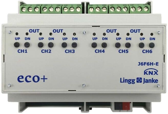 Lingg & Janke Actionneur pour jalousie/volet roulant J6F10H-E (79438 / 79438SEC)