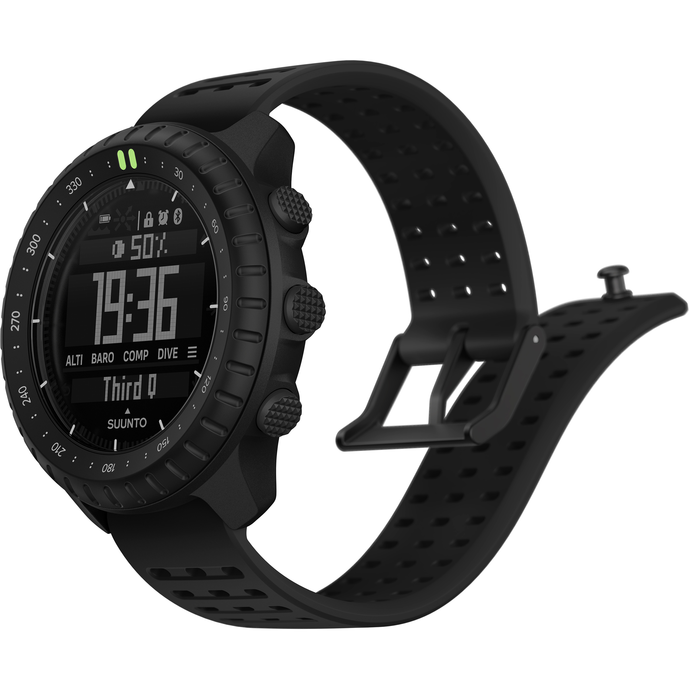 Suunto Core 2 GPS-Uhr GPS Uhren schwarz Camping