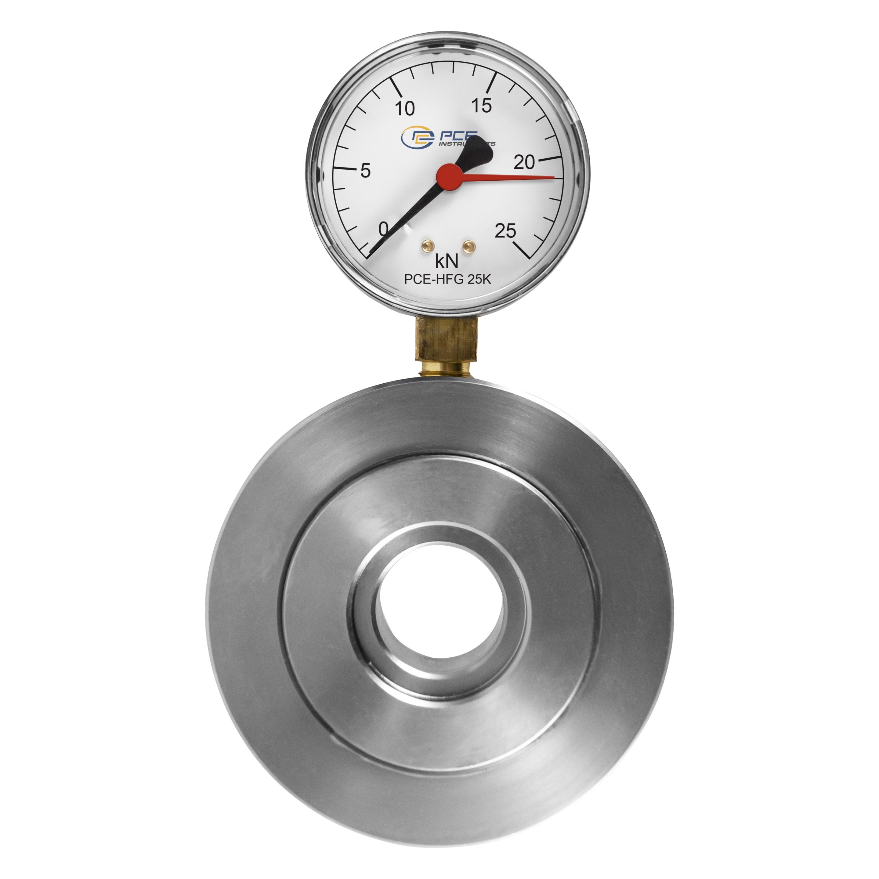 PCE Instruments PCE-HFG 25K Werksstandard (ohne Zertifikat) (Kraftmessgerät) (PCE-HFG 25K)