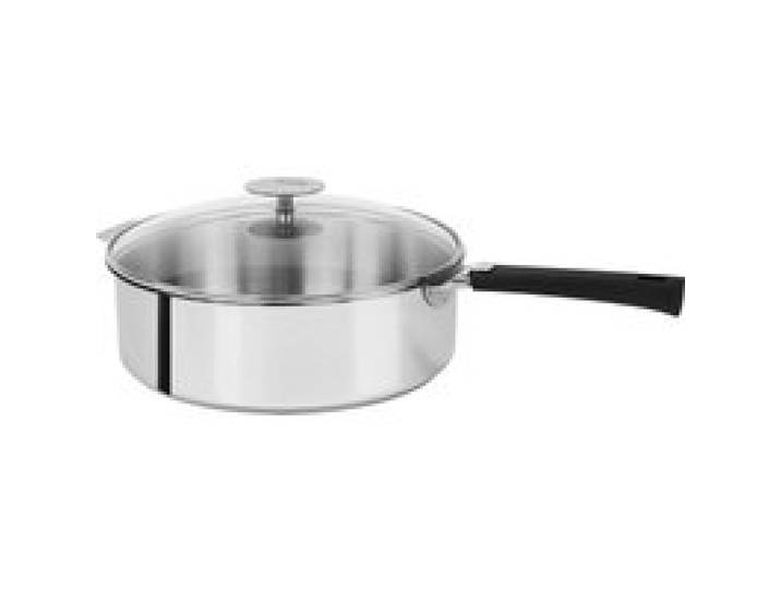 Set sauteuse 24 cm avec couvercle et poignée noire Mutine Amovible