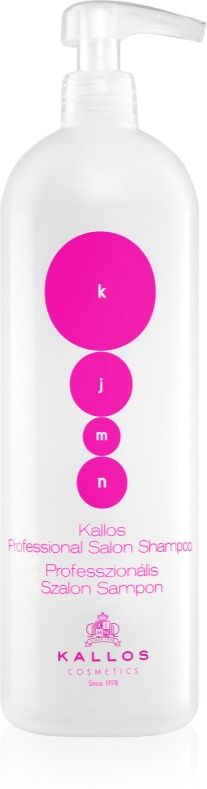 Kallos KJMN Professional Professional Salon Shampoo shampoing nourrissant pour renouveler et renforcer les cheveux 1000 ml