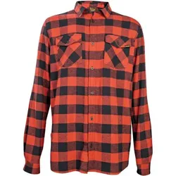 Spika GO Casual Check Shirt Herren (Red), Red, 2XL