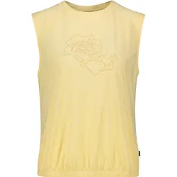 Super Natural, Damen, Funktionsshirt, Meru Camacha (XL), Gelb, XL