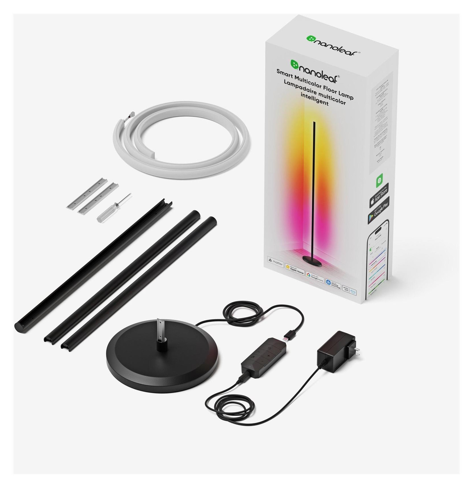 Nanoleaf Matter Slimme meerkleurige vloerlamp