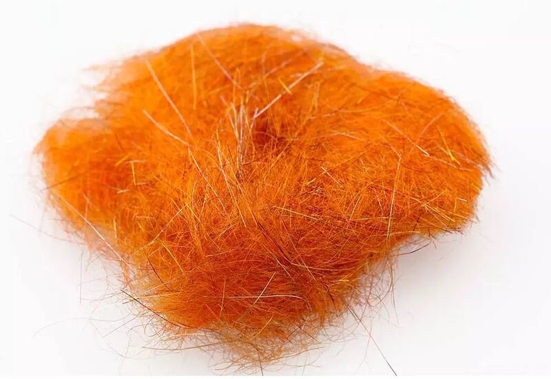 Larva Lace Salmo Supreme Dubbing-Fiery Orange