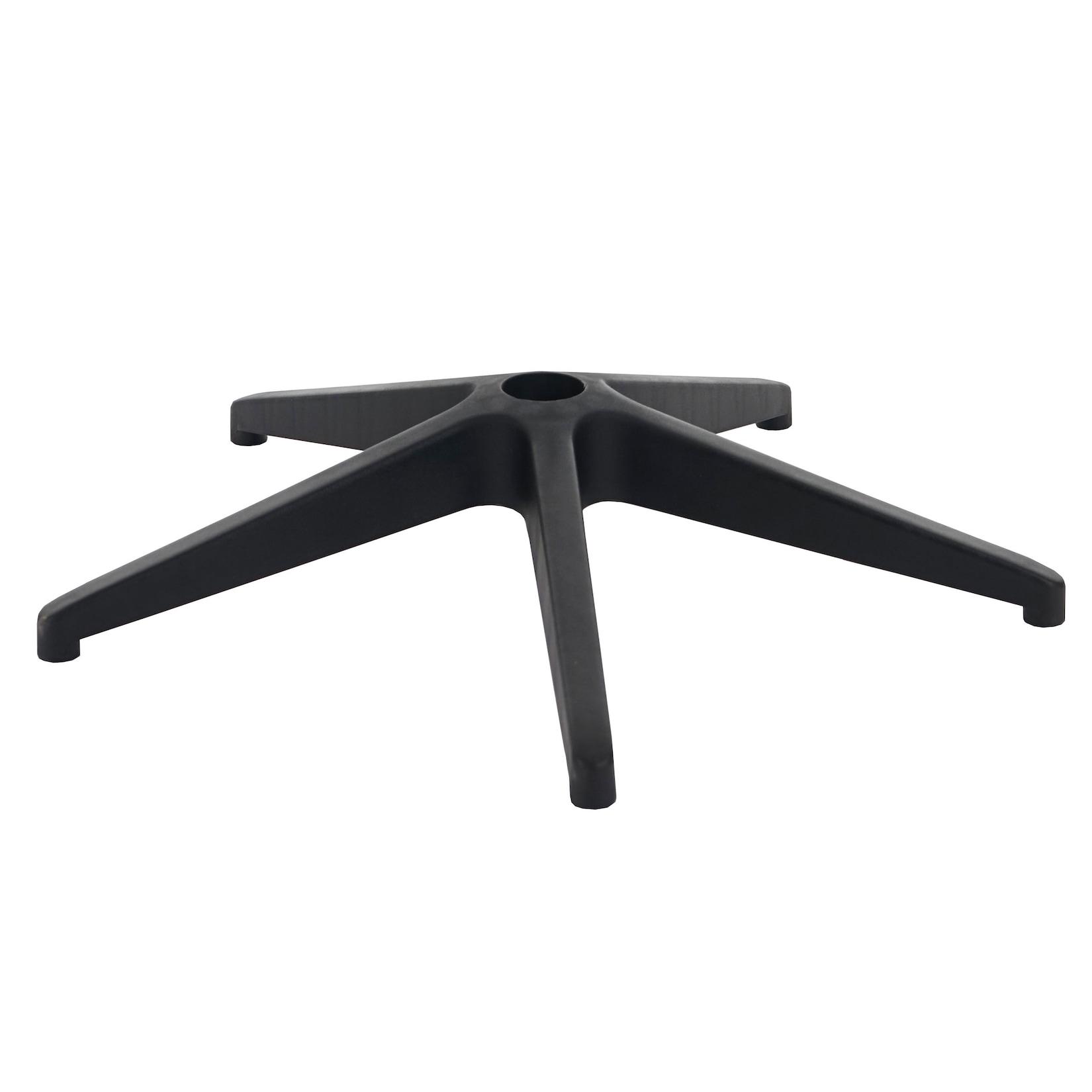 Fußkreuz 60cm H529, Drehstuhl Bürostuhl Chefsessel, Loch Ø5cm