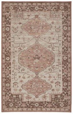 Terra by Obeetee Tuscany Mila Brown Rug