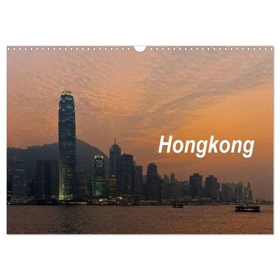 Hongkong (Wandkalender 2027 DIN A3 quer), CALVENDO Monatskalender