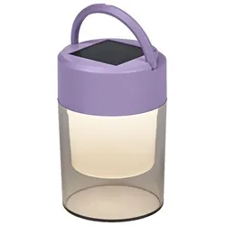 OSRAM ENDURA Style Solar Table IP44 Purple LED Solar Tischleuchte