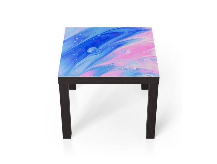 DEQORI Couchtisch 'Kosmische Harmonie', Glas Beistelltisch Glastisch modern