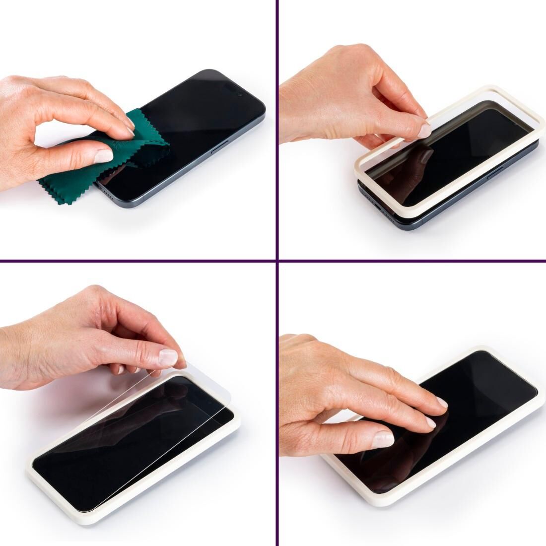 Hama Displayschutzglas "Schutzglas "Extreme Protect" für Apple iPhone 17, Montagehilfe", transparent, Displayfolien, Premium-Schutzglas mit D3O-Technologie-Lizenz, Displayschutzglas