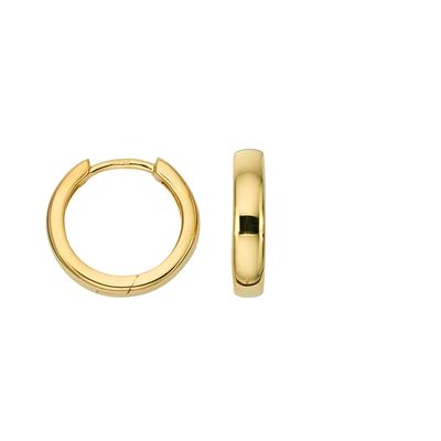 Paar Creolen FIRETTI "Schmuck Geschenk Gold 333 Ohrschmuck Ohrringe in mehreren Größen" Gr. 14, gold (gelbgoldfarben), Ohrringe, Damen, 14, Gelbgold 333