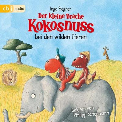 Der kleine Drache Kokosnuss bei den wilden Tieren - Ingo Siegner, Audio, 9783837138382