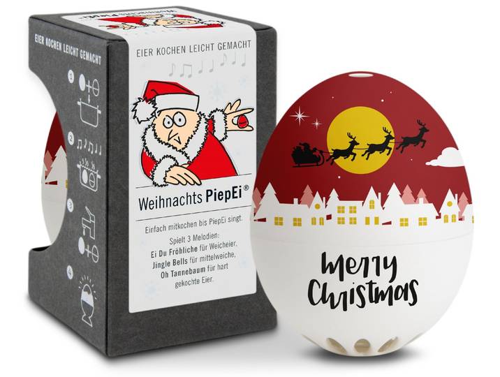 Singende Eieruhr WeihnachtsPiepEi