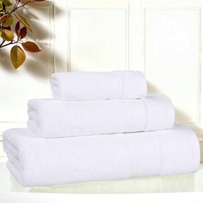 Superior Belmont Zero Twist Cotton Medium Weight Ultra-Soft 3 Piece Towel Set
