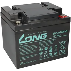 Kung Long WPL40-12NV0 12V 40Ah AGM Bleiakku M6 Longlife