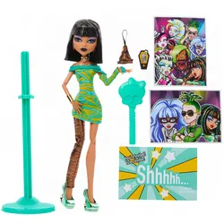 Monster High Dawn of the Dance Cleo De Nile – Reproduktion mit Kleid und Zubehör