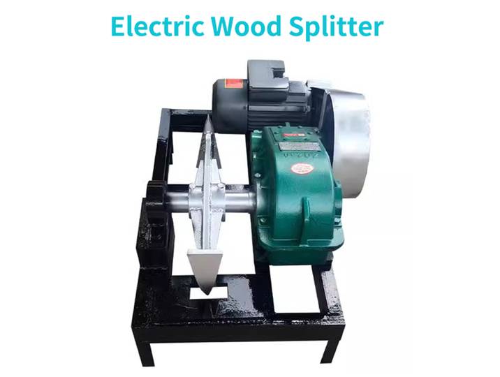 Séparateur de bois électrique, Machine de découpe de bois horizontale, coupe de bois domestique, hachoir de bois de chauffage efficace, séparateurs automatiques