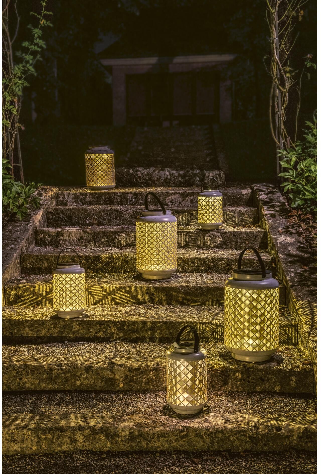 LED Laterne STT "SOLAR VINTAGE Goldfarben Weiss", gold (goldfarben), Leuchten, LED Laterne goldfarben Einheitsgröße