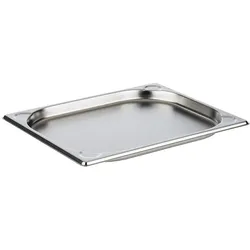 METRO PROFESSIONAL MPRO GN-Behälter 1/2, Edelstahl, 32,5 × 26,5 cm (H: 20 mm), flache Ausführung
