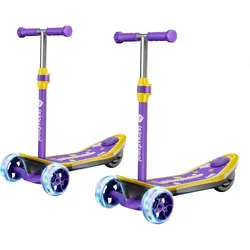 MiniSpider 2-in-1 Elektrischer Dreirad-Kinderscooter und Skateboard für Kinder ab 3 Jahre (Höhenverstellbare)