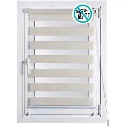 Stor Planet, Rollo, Rollo Clip&Fix Night&Day Beige 150 x 180 cm (150 x 180 cm)