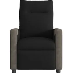 vidaXL Relaxsessel Schwarz Stoff