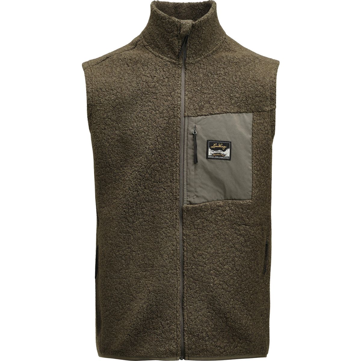 Lundhags Flok Wool Ms Pile Vest forest green (67200) XL 1113102-67200-XL