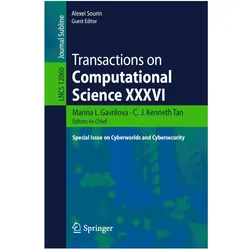 Transactions on Computational Science XXXVI, Fachbücher von C.J. Kenneth Tan, Marina L. Gavrilova, Alexei Sourin, Alexei, J Kenneth Tan, C/Sourin