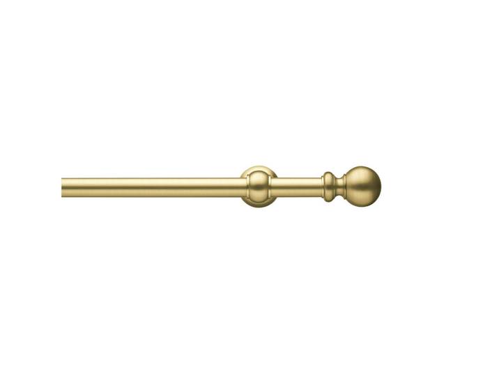 Vorhangstange, Messingfarben, Metall, 240 cm, Heimtextilien, Vorhänge, Vorhangstangen, Vorhangstangenset
