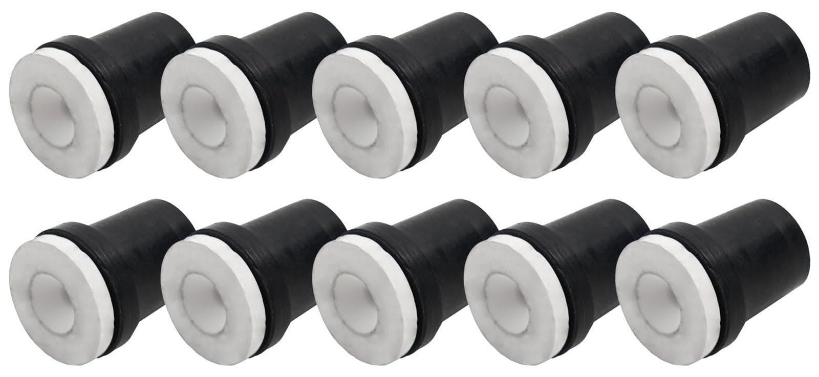 Selius 10 stuks zandstraalmondstukken voor 5 gallon zandstraaltanks
