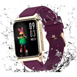 Rubicon RNCE89, goldfarbenes Gehäuse (37 mm, ohne SIM), Smartwatch