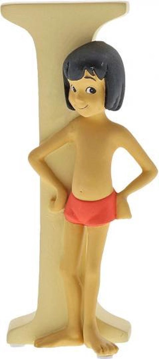 Disney Alfabet Letter I Mowgli uit Jungle Book Tafeldecoratie