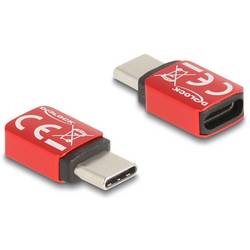 Delock USB 2.0 Adapter [1x USB-C® Stecker - 1x USB-C® Buchse] 60689 0 mm USB Portblocker