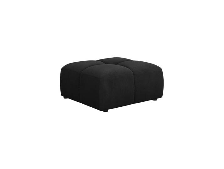Design Sitzpouf Adams Chenille Schwarz 64 x 64 cm chosen by Bloomingloft